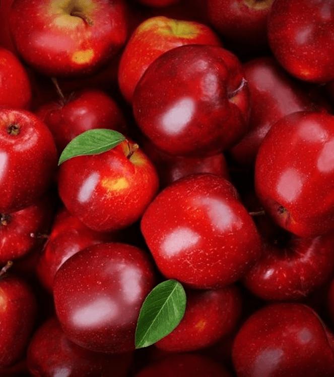 Fresh Red Delicious apples from Kinnaur & Shimla, wax-free, by Orchards Box