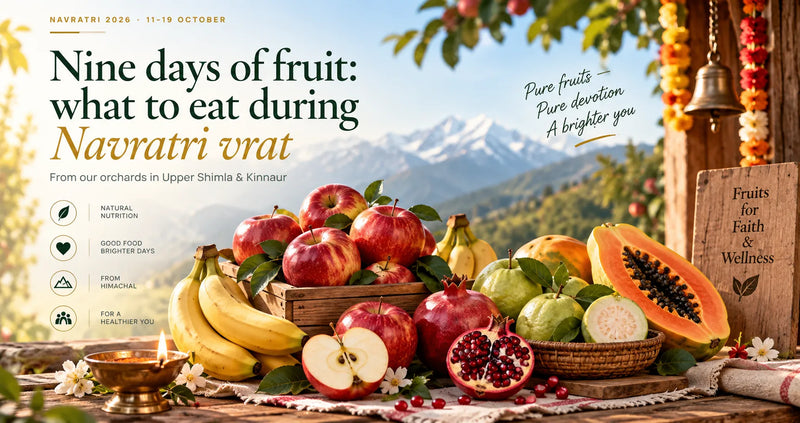 Nine days of fruit: what to eat during Navratri vrat
