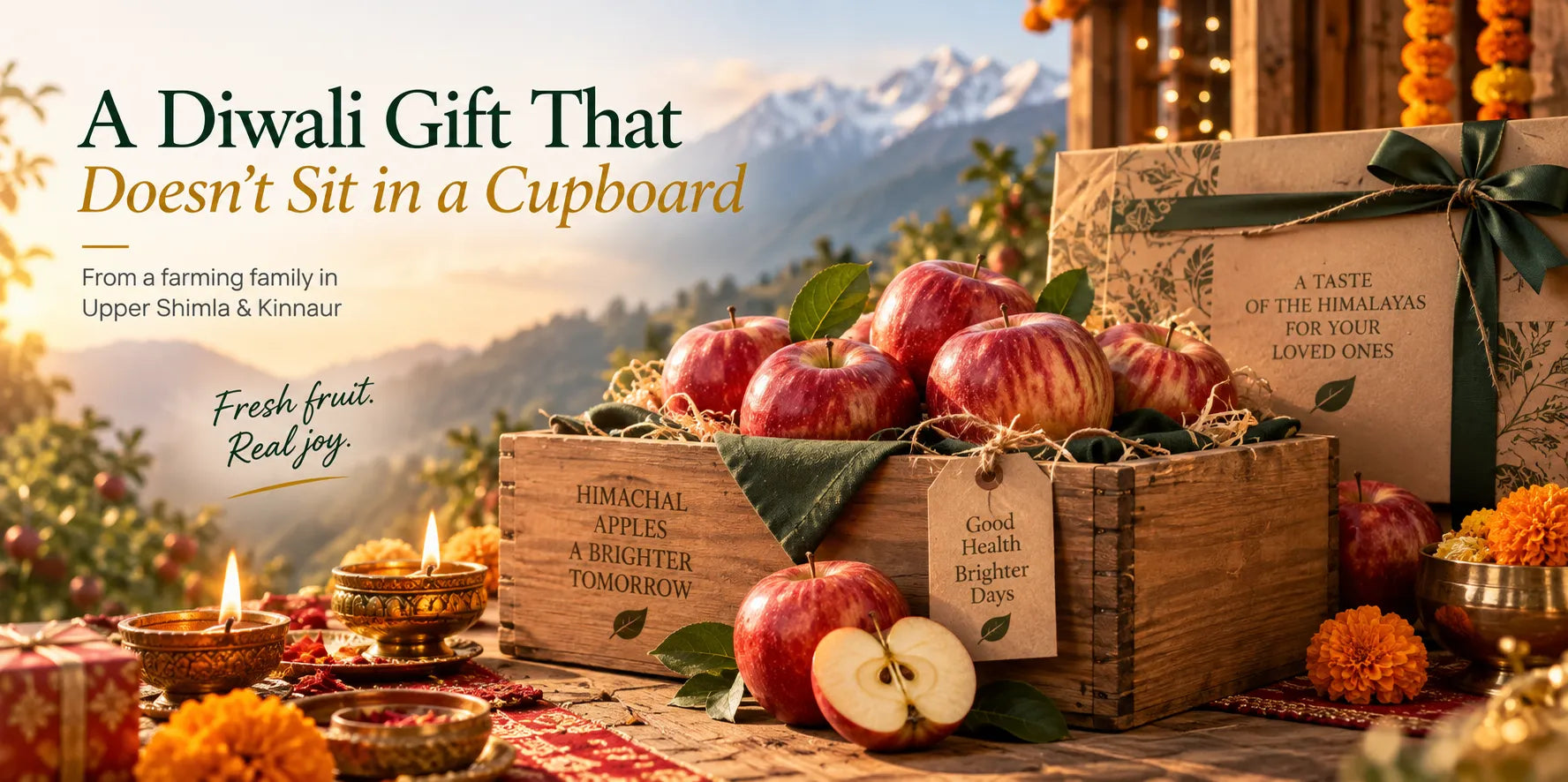 A Diwali gift that doesn't sit in a cupboard