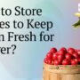 How to store apples to keep them fresh for longer 90x90